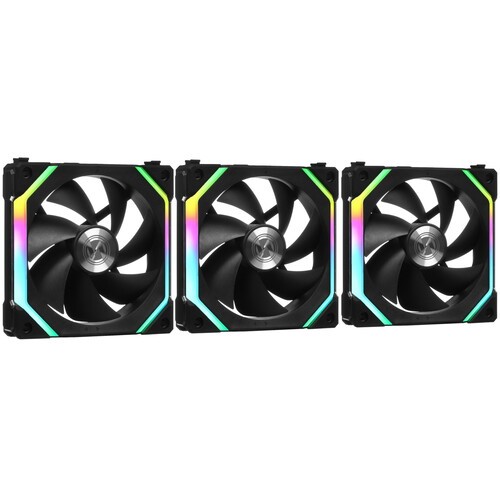Комплект вентиляторов для корпуса Lian Li UNI FAN SL120 V2 ARGB Black (G99.12SLV23B.R0)