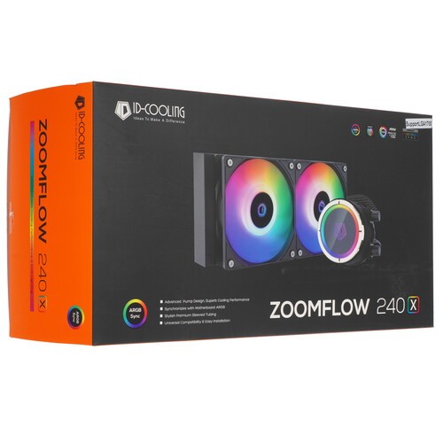 Система водяного охлаждения для процессора ID-COOLING ZOOMFLOW 240X ARGB