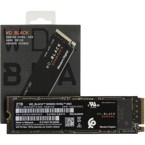 Твердотельный накопитель Western Digital 2000 Gb Black (WDS200T2X0E)