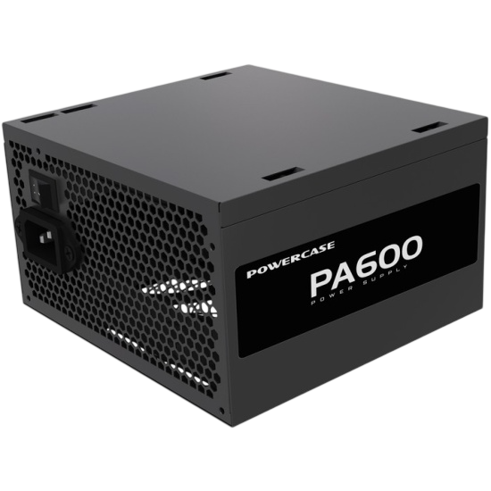 Блок питания Powercase 600W PA600 Black (PA-600SI)