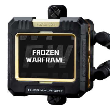 Система жидкостного охлаждения для процессора Thermalright Frozen Warframe 360 ARGB Black (TRFW360AB)