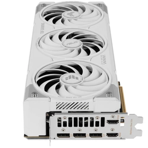 Видеокарта ASUS (TUF-RTX5070TI-O16G-BTF-WHITE) GeForce RTX 5070 Ti 16GB TUF GAMING BTF OC (90YV0N60-M0NA00)