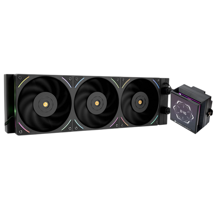 Система жидкостного охлаждения для процессора Thermalright Hyper Vision 360 UB ARGB Black (TRHV360UBAB)
