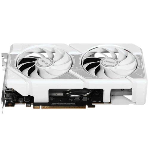 Видеокарта ASUS (DUAL-RTX5060-O8G-WHITE) GeForce RTX 5060 8GB DUAL WHITE OC 90YV0N15-M0NA00)
