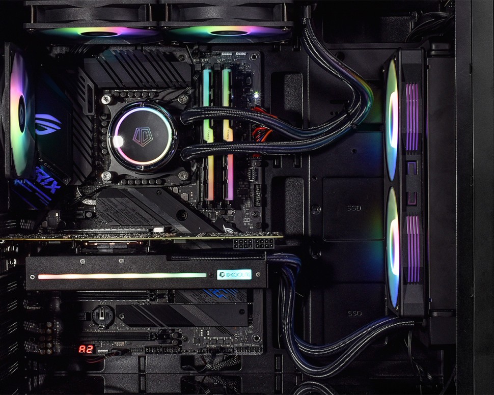 Комплект водяного охлаждения для видеокарты ID-COOLING ICEFLOW 240 VGA ARGB RTX20XX/GTX10XX