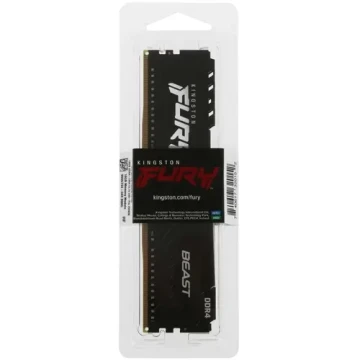 Оперативная память 16 Gb 2666 MHz Kingston FURY Beast Black (KF426C16BB1/16)