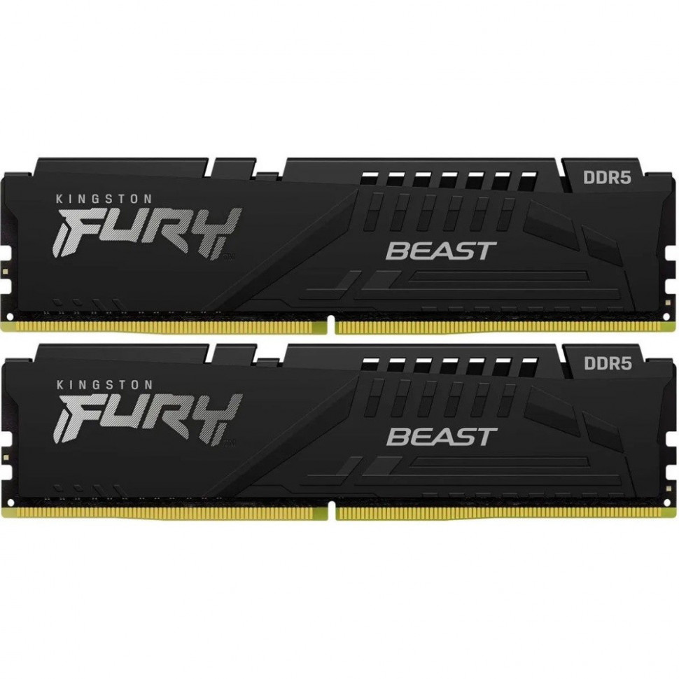 Оперативная память 32 Gb 6800 MHz Kingston FURY Beast Black (KF568C34BBEK2-32)