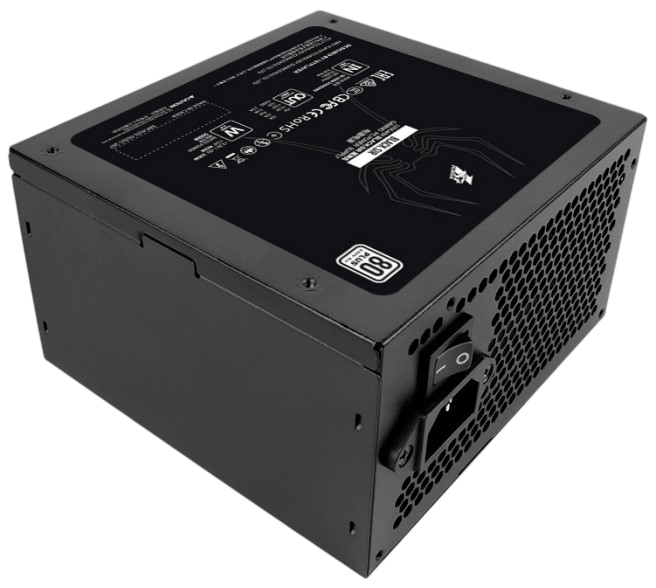 Блок питания 1STPLAYER 500W BLACK.SIR Black (PS-500BS) (SR-500W)