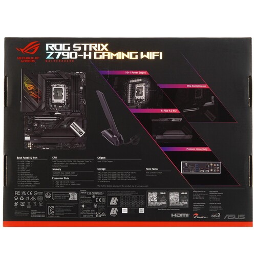 Материнская плата ASUS ROG STRIX Z790-H GAMING WIFI 90MB1E10-M0EAY0