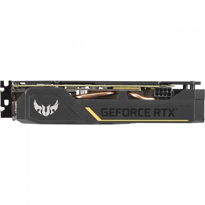 Видеокарта ASUS (TUF-GTX1660-O6G-GAMING) TUF GeForce GTX 1660 1500MHz PCI-E 3.0 6144MB 8002MHz 192 bit DVI HDMI DisplayPort HDCP Gaming OC