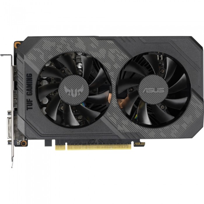 Видеокарта ASUS (TUF-GTX1660-O6G-GAMING) TUF GeForce GTX 1660 1500MHz PCI-E 3.0 6144MB 8002MHz 192 bit DVI HDMI DisplayPort HDCP Gaming OC
