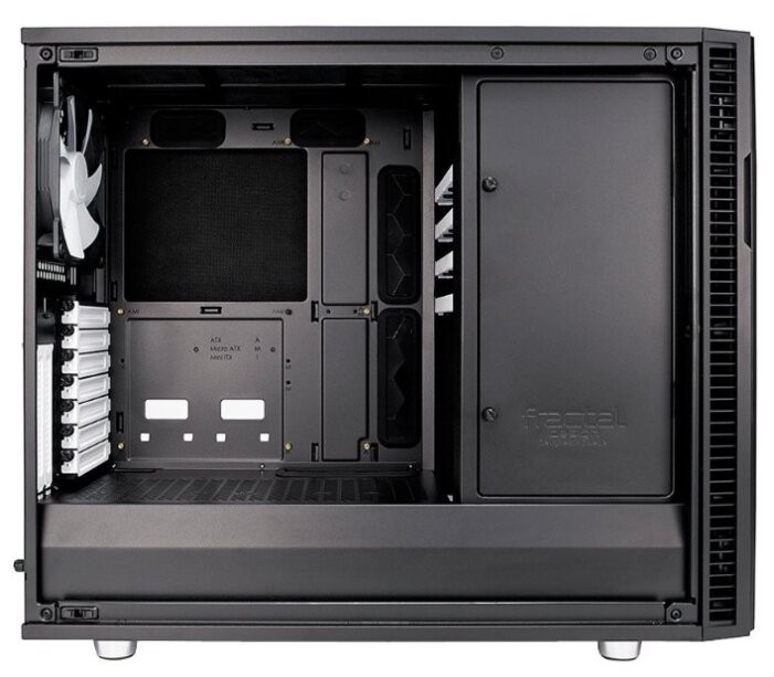 Компьютерный корпус Fractal Design DEFINE R6 USB-C TG Black FD-CA-DEF-R6C-BK-TGL