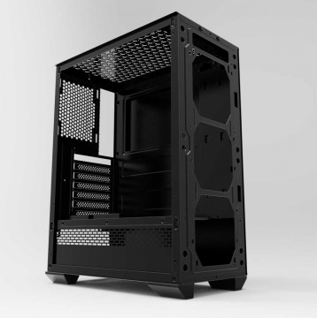 Компьютерный корпус Powercase MAESTRO X3 Black CMAXB-F2L1