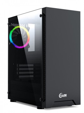 Компьютерный корпус Powercase MAESTRO X3 Black CMAXB-F2L1
