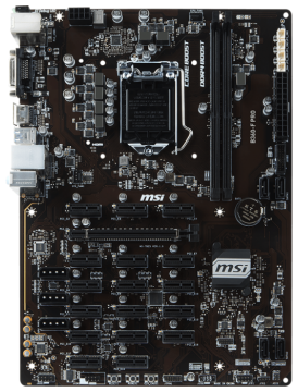 Материнская плата MSI B360-F PRO