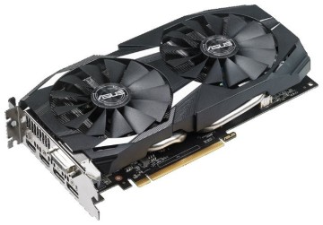 Видеокарта ASUS (DUAL-RX580-O8G) AMD Radeon RX 580 8GB DUAL OC