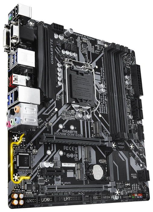 Материнская плата GIGABYTE Z370M D3H