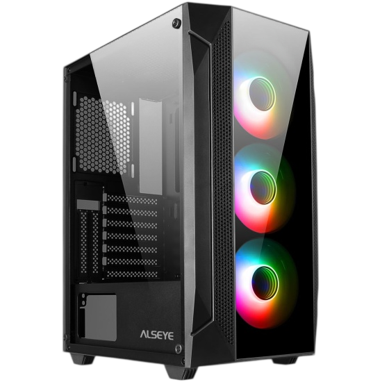 Компьютерный корпус ALSEYE RGB (Phantom 1.0-BK)