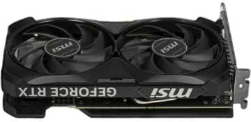 Видеокарта MSI (RTX 4060 Ti 8G VENTUS 2X BLACK E1 OC) GeForce RTX 4060 Ti 8GB VENTUS 2X BLACK E1 OC