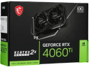 Видеокарта MSI (RTX 4060 Ti 8G VENTUS 2X BLACK E1 OC) GeForce RTX 4060 Ti 8GB VENTUS 2X BLACK E1 OC