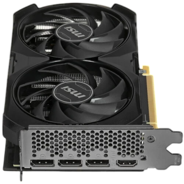 Видеокарта MSI (RTX 4060 Ti 8G VENTUS 2X BLACK E1 OC) GeForce RTX 4060 Ti 8GB VENTUS 2X BLACK E1 OC