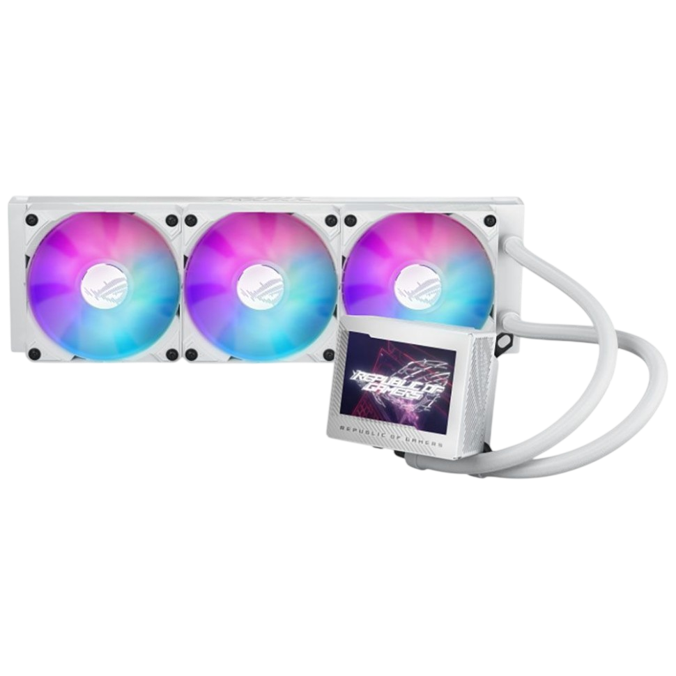 Система жидкостного охлаждения для процессора ASUS ROG RYUJIN III 360 ARGB White (90RC00L2-M0UAY0)