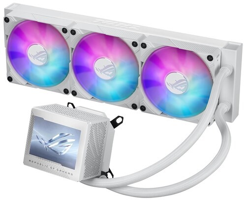Система жидкостного охлаждения для процессора ASUS ROG RYUJIN III 360 ARGB White (90RC00L2-M0UAY0)