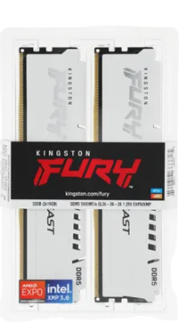 Оперативная память 32 Gb 5600 MHz Kingston FURY Beast AMD White (KF556C36BWEK2-32)