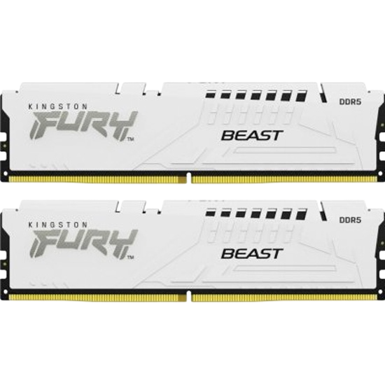 Оперативная память 32 Gb 5600 MHz Kingston FURY Beast AMD White (KF556C36BWEK2-32)