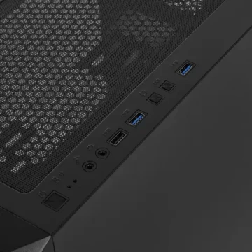 Компьютерный корпус 1STPLAYER TRILOBITE T5 TG Black (T5-BK-4F1)