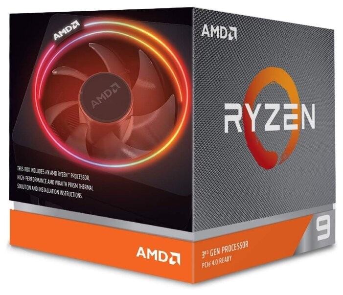 Процессор AMD Ryzen 9 3900X BOX 100-100000023BOX