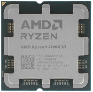 Процессор AMD Ryzen 9 9900X3D OEM 100-000001368