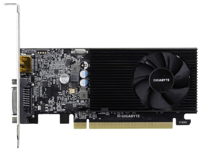 Видеокарта Gigabyte (GV-N1030D4-2GL) GeForce GT 1030 2GB Low Profile