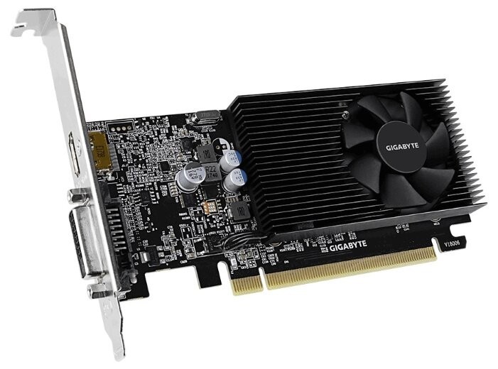 Видеокарта Gigabyte (GV-N1030D4-2GL) GeForce GT 1030 2GB Low Profile