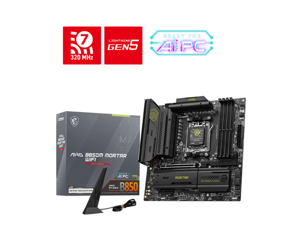 Материнская плата MSI MAG B850M MORTAR WIFI