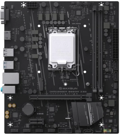 Материнская плата MaxSun MS-Challenger B660M 2.5G (6940709660492)