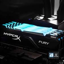 Оперативная память 32 Gb 2666 MHz Kingston HYPERX FURY RGB Black (HX426C16FB3A/32)