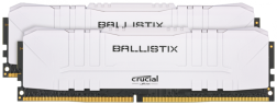 Оперативная память 16 Gb 3200 MHz CRUCIAL BALLISTIX White (BL2K8G32C16U4W)