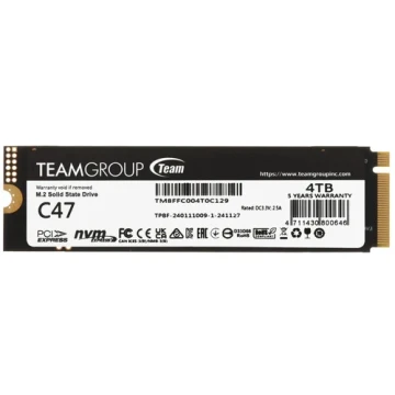 Твердотельный накопитель TeamGroup 4000 Gb T-CREATE CLASSIC C47 (TM8FFC004T0C129)