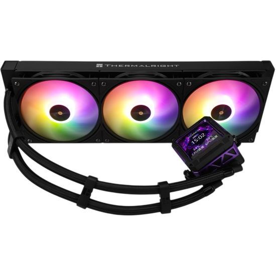 Система жидкостного охлаждения для процессора Thermalright Frozen Warframe Pro 360 ARGB Black (TRFWP360AB)