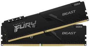 Оперативная память 32 Gb 2666 MHz Kingston FURY Beast Black (KF426C16BBK2/32)