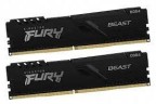 Оперативная память 32 Gb 2666 MHz Kingston FURY Beast Black (KF426C16BBK2/32)