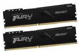 Оперативная память 32 Gb 2666 MHz Kingston FURY Beast Black (KF426C16BBK2/32)