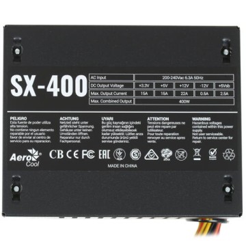Блок питания Aerocool 400W SX-400