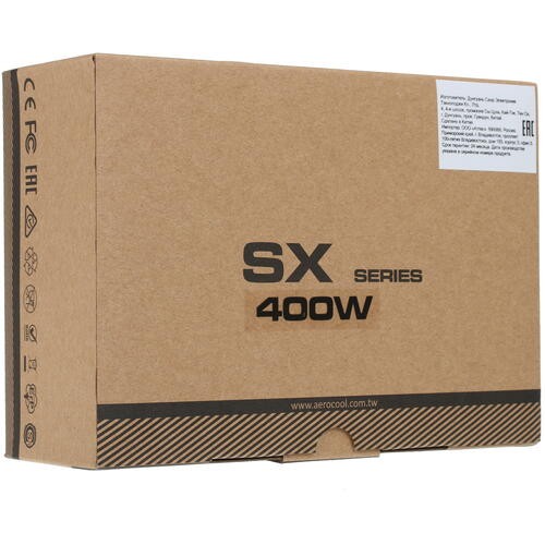 Блок питания Aerocool 400W SX-400