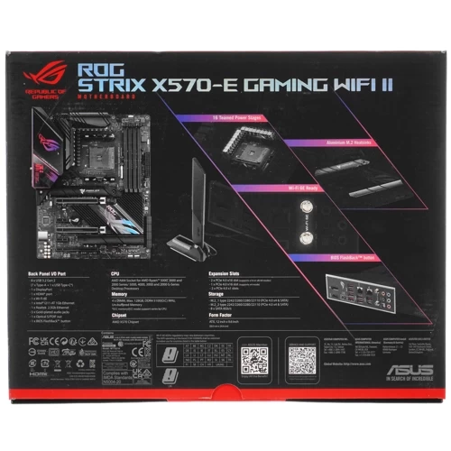 Материнская плата ASUS ROG STRIX X570-E GAMING WIFI II