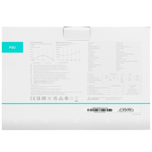 Блок питания Deepcool 700W PF700D R-PF700D-HA0B-EU