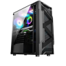 Компьютерный корпус ALSEYE TG Black (Warrior-B)