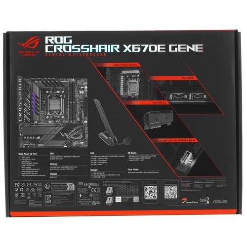 Материнская плата ASUS ROG CROSSHAIR X670E GENE WIFI 90MB1B80-M0EAY0