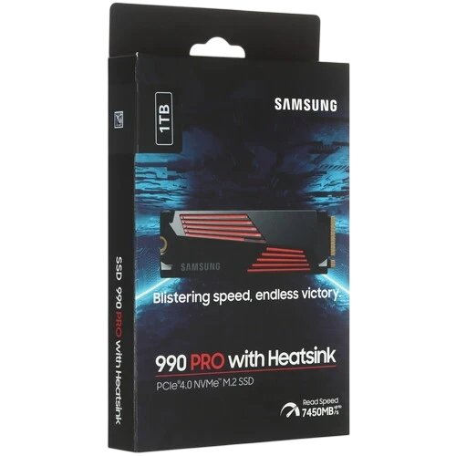 Твердотельный накопитель Samsung 1000 Gb 990 PRO (MZ-V9P1T0CW)